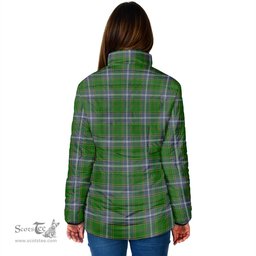 Scottish Pringle Clan Crest Tartan Padded Jacket with Family Crest - Tartan Plaid Jacket ScotsTee Shop - Tartan Plaid - scotstee.com