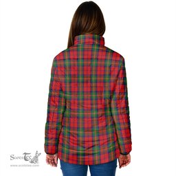 Scottish Waddell (Fife), Greg Clan Crest Tartan Padded Jacket with Family Crest - Tartan Plaid Jacket ScotsTee Shop - Tartan Plaid - scotstee.com