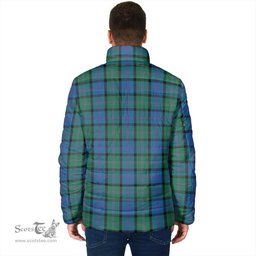 Scottish MacThomas Clan Crest Tartan Padded Jacket with Family Crest - Tartan Plaid Jacket ScotsTee Shop - Tartan Plaid - scotstee.com