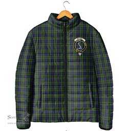 Scottish MacNeil of Colonsay Clan Crest Tartan Padded Jacket with Family Crest - Tartan Plaid Jacket ScotsTee Shop - Tartan Plaid - scotstee.com