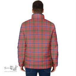 Scottish MacRae Ancient Clan Crest Tartan Padded Jacket with Family Crest - Tartan Plaid Jacket ScotsTee Shop - Tartan Plaid - scotstee.com