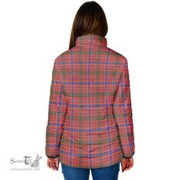 Scottish MacRae Ancient Clan Crest Tartan Padded Jacket with Family Crest - Tartan Plaid Jacket ScotsTee Shop - Tartan Plaid - scotstee.com