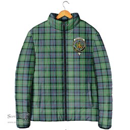 Scottish MacThomas Ancient Clan Crest Tartan Padded Jacket with Family Crest - Tartan Plaid Jacket ScotsTee Shop - Tartan Plaid - scotstee.com