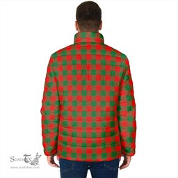 Scottish Moncrieff Modern Clan Crest Tartan Padded Jacket with Family Crest - Tartan Plaid Jacket ScotsTee Shop - Tartan Plaid - scotstee.com