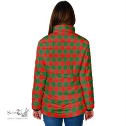 Scottish Moncrieff Modern Clan Crest Tartan Padded Jacket with Family Crest - Tartan Plaid Jacket ScotsTee Shop - Tartan Plaid - scotstee.com