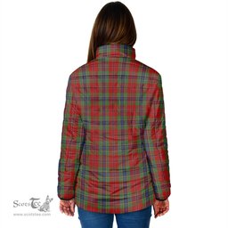 Scottish MacLean of Duart Clan Crest Tartan Padded Jacket with Family Crest - Tartan Plaid Jacket ScotsTee Shop - Tartan Plaid - scotstee.com