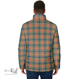 Scottish Wilson Ancient Clan Crest Tartan Padded Jacket with Family Crest - Tartan Plaid Jacket ScotsTee Shop - Tartan Plaid - scotstee.com