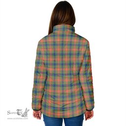 Scottish Wilson Ancient Clan Crest Tartan Padded Jacket with Family Crest - Tartan Plaid Jacket ScotsTee Shop - Tartan Plaid - scotstee.com