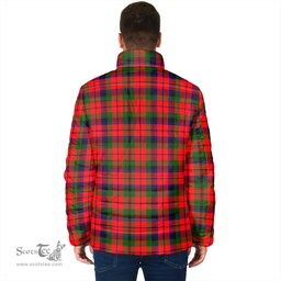 Scottish MacNaughton Modern Clan Crest Tartan Padded Jacket with Family Crest - Tartan Plaid Jacket ScotsTee Shop - Tartan Plaid - scotstee.com