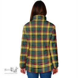 Scottish MacMillan Old Modern Clan Crest Tartan Padded Jacket with Family Crest - Tartan Plaid Jacket ScotsTee Shop - Tartan Plaid - scotstee.com