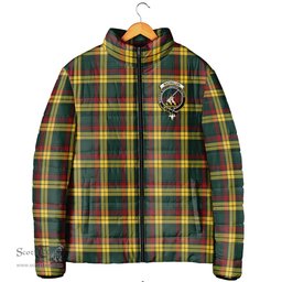Scottish MacMillan Old Modern Clan Crest Tartan Padded Jacket with Family Crest - Tartan Plaid Jacket ScotsTee Shop - Tartan Plaid - scotstee.com
