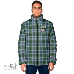 Scottish MacNeil Dress Clan Crest Tartan Padded Jacket with Family Crest - Tartan Plaid Jacket ScotsTee Shop - Tartan Plaid - scotstee.com