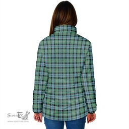 Scottish Melville Ancient Clan Crest Tartan Padded Jacket with Family Crest - Tartan Plaid Jacket ScotsTee Shop - Tartan Plaid - scotstee.com