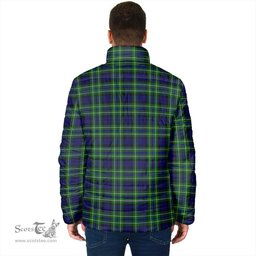 Scottish MacNeil of Colonsay Modern Clan Crest Tartan Padded Jacket with Family Crest - Tartan Plaid Jacket ScotsTee Shop - Tartan Plaid - scotstee.com