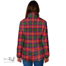 Scottish Wauchope Clan Crest Tartan Padded Jacket with Family Crest - Tartan Plaid Jacket ScotsTee Shop - Tartan Plaid - scotstee.com