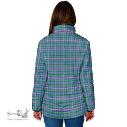 Scottish Pitcairn Hunting Clan Crest Tartan Padded Jacket with Family Crest - Tartan Plaid Jacket ScotsTee Shop - Tartan Plaid - scotstee.com