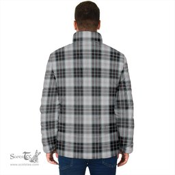 Scottish MacRae Dress Clan Crest Tartan Padded Jacket with Family Crest - Tartan Plaid Jacket ScotsTee Shop - Tartan Plaid - scotstee.com