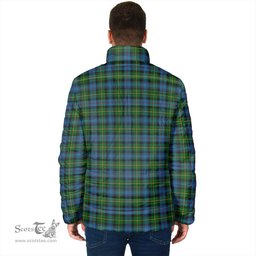 Scottish MacLeod of Skye Clan Crest Tartan Padded Jacket with Family Crest - Tartan Plaid Jacket ScotsTee Shop - Tartan Plaid - scotstee.com