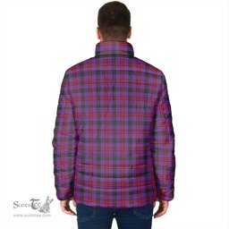 Scottish Montgomery Modern Clan Crest Tartan Padded Jacket with Family Crest - Tartan Plaid Jacket ScotsTee Shop - Tartan Plaid - scotstee.com