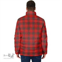 Scottish Matheson Modern Clan Crest Tartan Padded Jacket with Family Crest - Tartan Plaid Jacket ScotsTee Shop - Tartan Plaid - scotstee.com