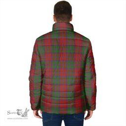 Scottish Stewart of Appin Clan Crest Tartan Padded Jacket with Family Crest - Tartan Plaid Jacket ScotsTee Shop - Tartan Plaid - scotstee.com