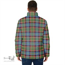 Scottish Stirling Bannockburn Clan Crest Tartan Padded Jacket with Family Crest - Tartan Plaid Jacket ScotsTee Shop - Tartan Plaid - scotstee.com