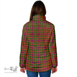 Scottish Skene Modern Clan Crest Tartan Padded Jacket with Family Crest - Tartan Plaid Jacket ScotsTee Shop - Tartan Plaid - scotstee.com