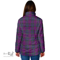 Scottish Wardlaw Clan Crest Tartan Padded Jacket with Family Crest - Tartan Plaid Jacket ScotsTee Shop - Tartan Plaid - scotstee.com