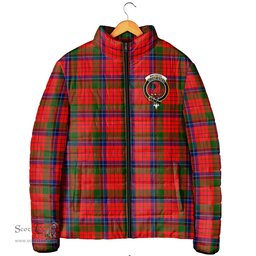 Scottish MacNicol of Scorrybreac Clan Crest Tartan Padded Jacket with Family Crest - Tartan Plaid Jacket ScotsTee Shop - Tartan Plaid - scotstee.com