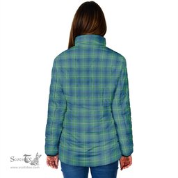 Scottish Oliphant Ancient Clan Crest Tartan Padded Jacket with Family Crest - Tartan Plaid Jacket ScotsTee Shop - Tartan Plaid - scotstee.com