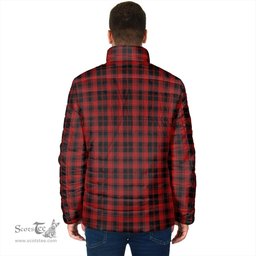 Scottish Murray of Ochtertyre Clan Crest Tartan Padded Jacket with Family Crest - Tartan Plaid Jacket ScotsTee Shop - Tartan Plaid - scotstee.com