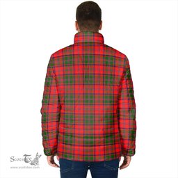 Scottish Stewart of Appin Modern Clan Crest Tartan Padded Jacket with Family Crest - Tartan Plaid Jacket ScotsTee Shop - Tartan Plaid - scotstee.com