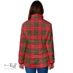 Scottish Stewart of Appin Modern Clan Crest Tartan Padded Jacket with Family Crest - Tartan Plaid Jacket ScotsTee Shop - Tartan Plaid - scotstee.com
