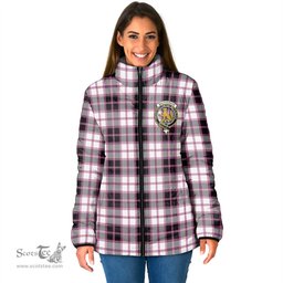 Scottish MacPherson Hunting Modern Clan Crest Tartan Padded Jacket with Family Crest - Tartan Plaid Jacket ScotsTee Shop - Tartan Plaid - scotstee.com