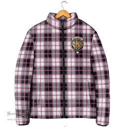 Scottish MacPherson Hunting Modern Clan Crest Tartan Padded Jacket with Family Crest - Tartan Plaid Jacket ScotsTee Shop - Tartan Plaid - scotstee.com