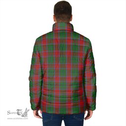 Scottish MacPhail Blue Bands Clan Crest Tartan Padded Jacket with Family Crest - Tartan Plaid Jacket ScotsTee Shop - Tartan Plaid - scotstee.com