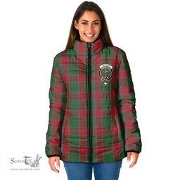 Scottish MacPhail Blue Bands Clan Crest Tartan Padded Jacket with Family Crest - Tartan Plaid Jacket ScotsTee Shop - Tartan Plaid - scotstee.com