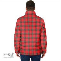 Scottish Seton Modern Clan Crest Tartan Padded Jacket with Family Crest - Tartan Plaid Jacket ScotsTee Shop - Tartan Plaid - scotstee.com