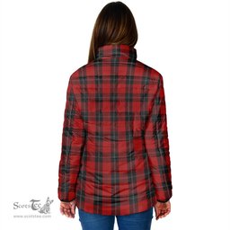 Scottish Ramsay Clan Crest Tartan Padded Jacket with Family Crest - Tartan Plaid Jacket ScotsTee Shop - Tartan Plaid - scotstee.com