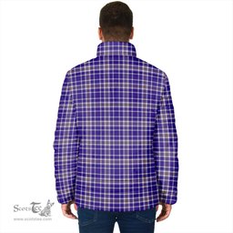 Scottish Ochterlony Clan Crest Tartan Padded Jacket with Family Crest - Tartan Plaid Jacket ScotsTee Shop - Tartan Plaid - scotstee.com