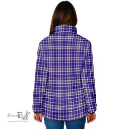 Scottish Ochterlony Clan Crest Tartan Padded Jacket with Family Crest - Tartan Plaid Jacket ScotsTee Shop - Tartan Plaid - scotstee.com