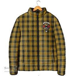 Scottish MacLeod Clan Crest Tartan Padded Jacket with Family Crest - Tartan Plaid Jacket ScotsTee Shop - Tartan Plaid - scotstee.com