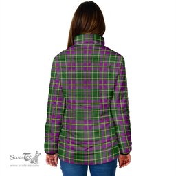 Scottish Taylor Clan Crest Tartan Padded Jacket with Family Crest - Tartan Plaid Jacket ScotsTee Shop - Tartan Plaid - scotstee.com