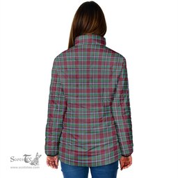 Scottish Spens (Spence) Clan Crest Tartan Padded Jacket with Family Crest - Tartan Plaid Jacket ScotsTee Shop - Tartan Plaid - scotstee.com