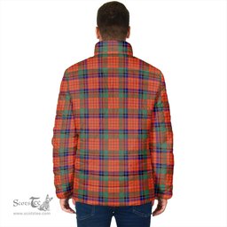 Scottish Nicolson Ancient Clan Crest Tartan Padded Jacket with Family Crest - Tartan Plaid Jacket ScotsTee Shop - Tartan Plaid - scotstee.com