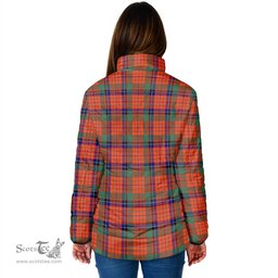 Scottish Nicolson Ancient Clan Crest Tartan Padded Jacket with Family Crest - Tartan Plaid Jacket ScotsTee Shop - Tartan Plaid - scotstee.com