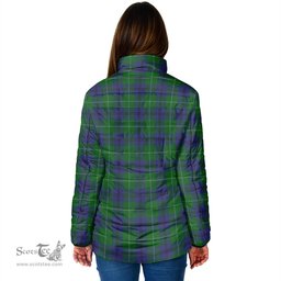 Scottish Oliphant Clan Crest Tartan Padded Jacket with Family Crest - Tartan Plaid Jacket ScotsTee Shop - Tartan Plaid - scotstee.com