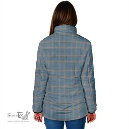 Scottish McKerrell of Hillhouse Dress Clan Crest Tartan Padded Jacket with Family Crest - Tartan Plaid Jacket ScotsTee Shop - Tartan Plaid - scotstee.com