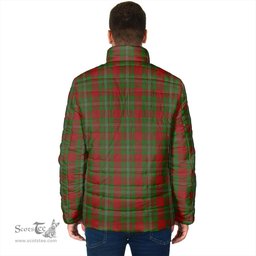 Scottish Strange Clan Crest Tartan Padded Jacket with Family Crest - Tartan Plaid Jacket ScotsTee Shop - Tartan Plaid - scotstee.com