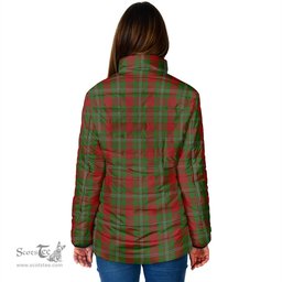 Scottish Strange Clan Crest Tartan Padded Jacket with Family Crest - Tartan Plaid Jacket ScotsTee Shop - Tartan Plaid - scotstee.com